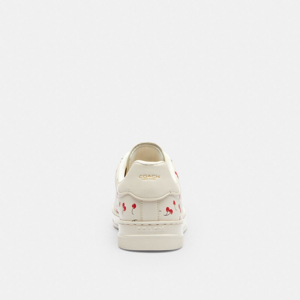 High Line Sneaker With Cherry Print