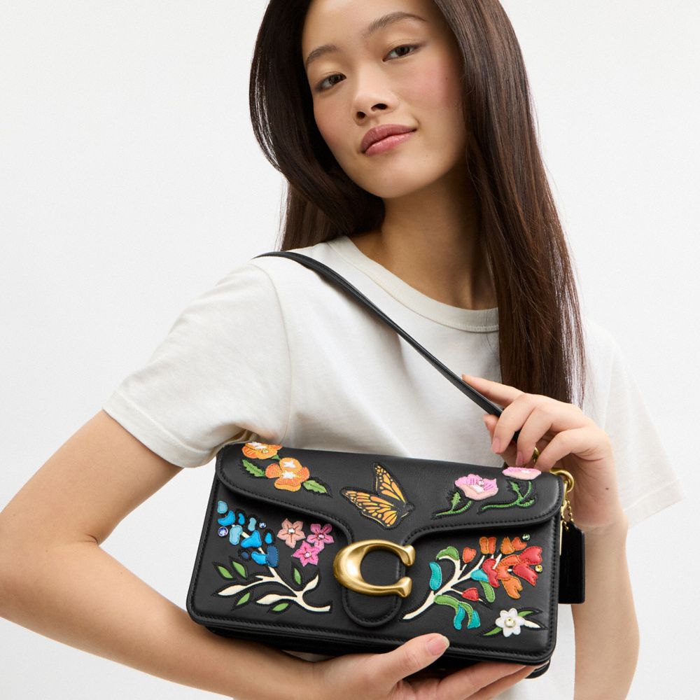 Женские сумки Coach Tabby Shoulder Bag 26 With American Craft Inlay — фото 9