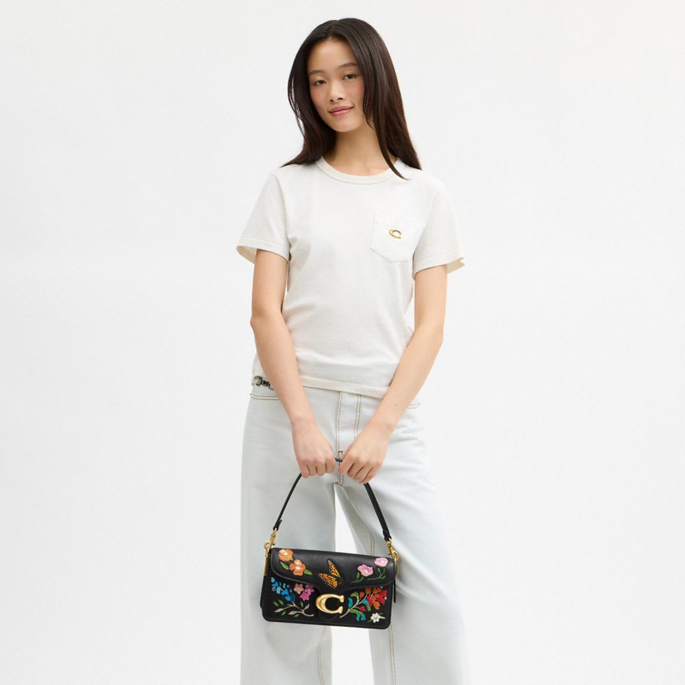 Женские сумки Coach Tabby Shoulder Bag 26 With American Craft Inlay — фото 10
