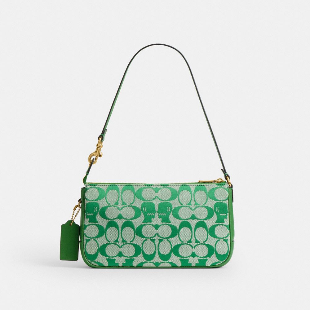 COACH ダークグリーン ビジネスバッグ COACH® PT | Coach | Brain Dead Plaza Bag In Signature Jacquard