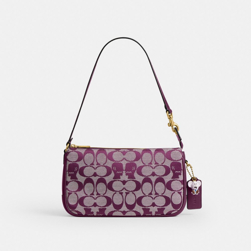 COACH®,Coach | Brain Dead Plaza Bag In Signature Jacquard,,Front View