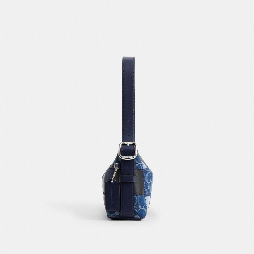 COACH®,Small Slouchy Shoulder Bag In Upcrafted Patchwork,Multi Color,Group View