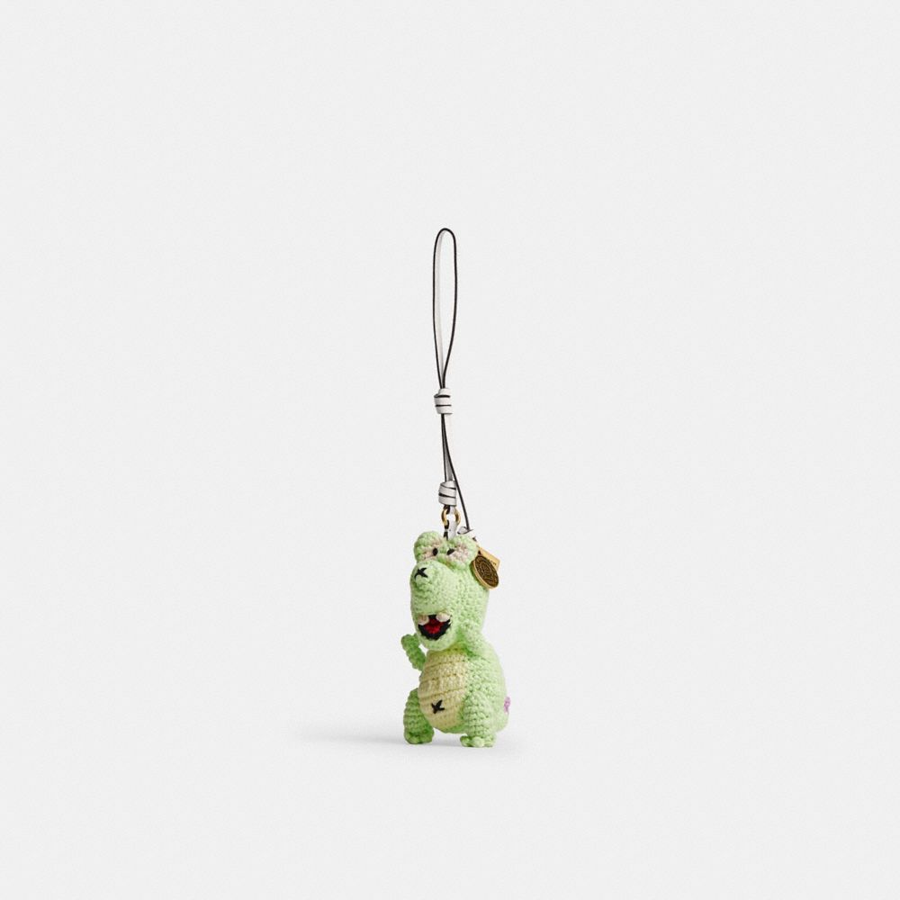 COACH®,Coach | Brain Dead Darby Dino Bag Charm,,Front View