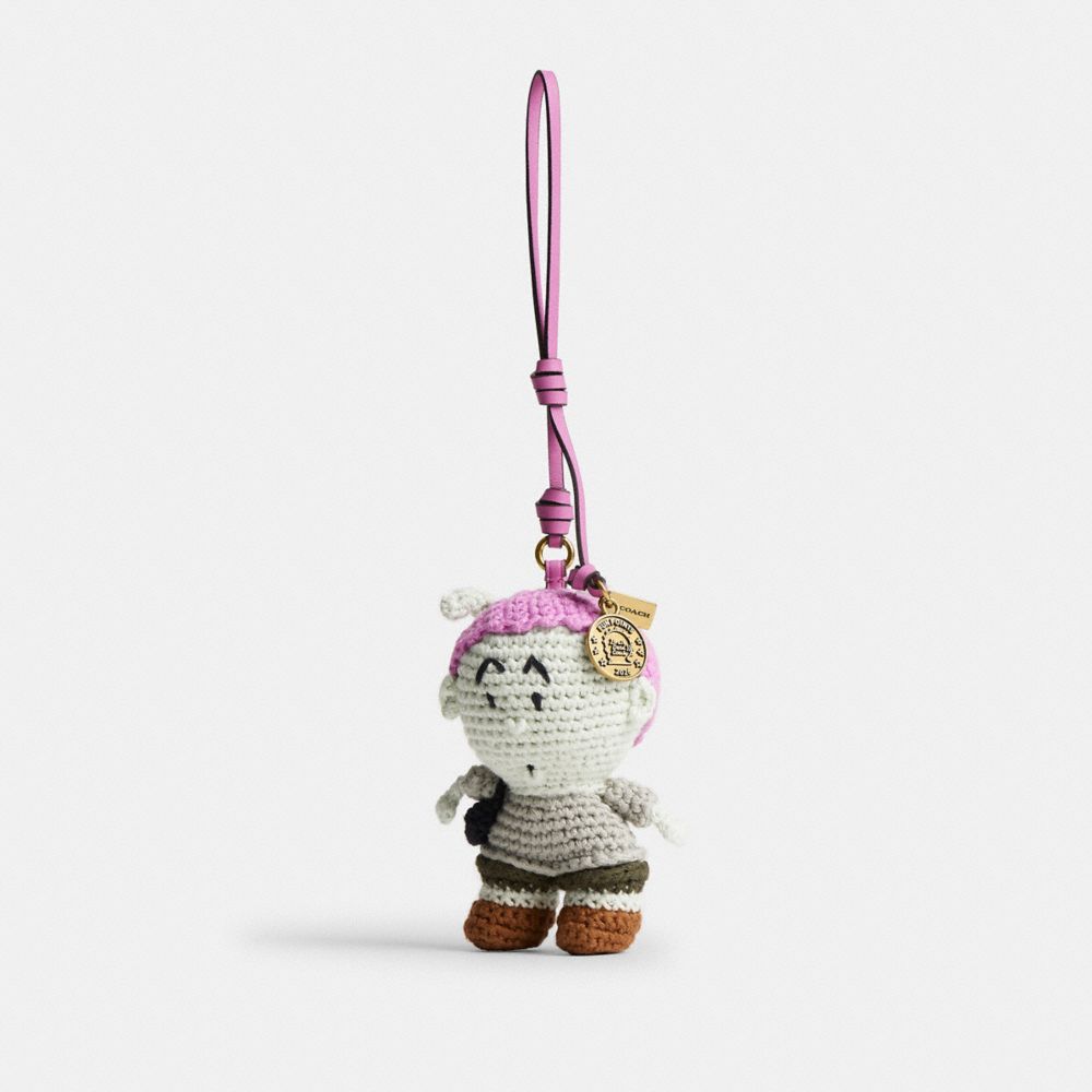 COACH®,Coach | Brain Dead Xerx Alien Bag Charm,,Front View