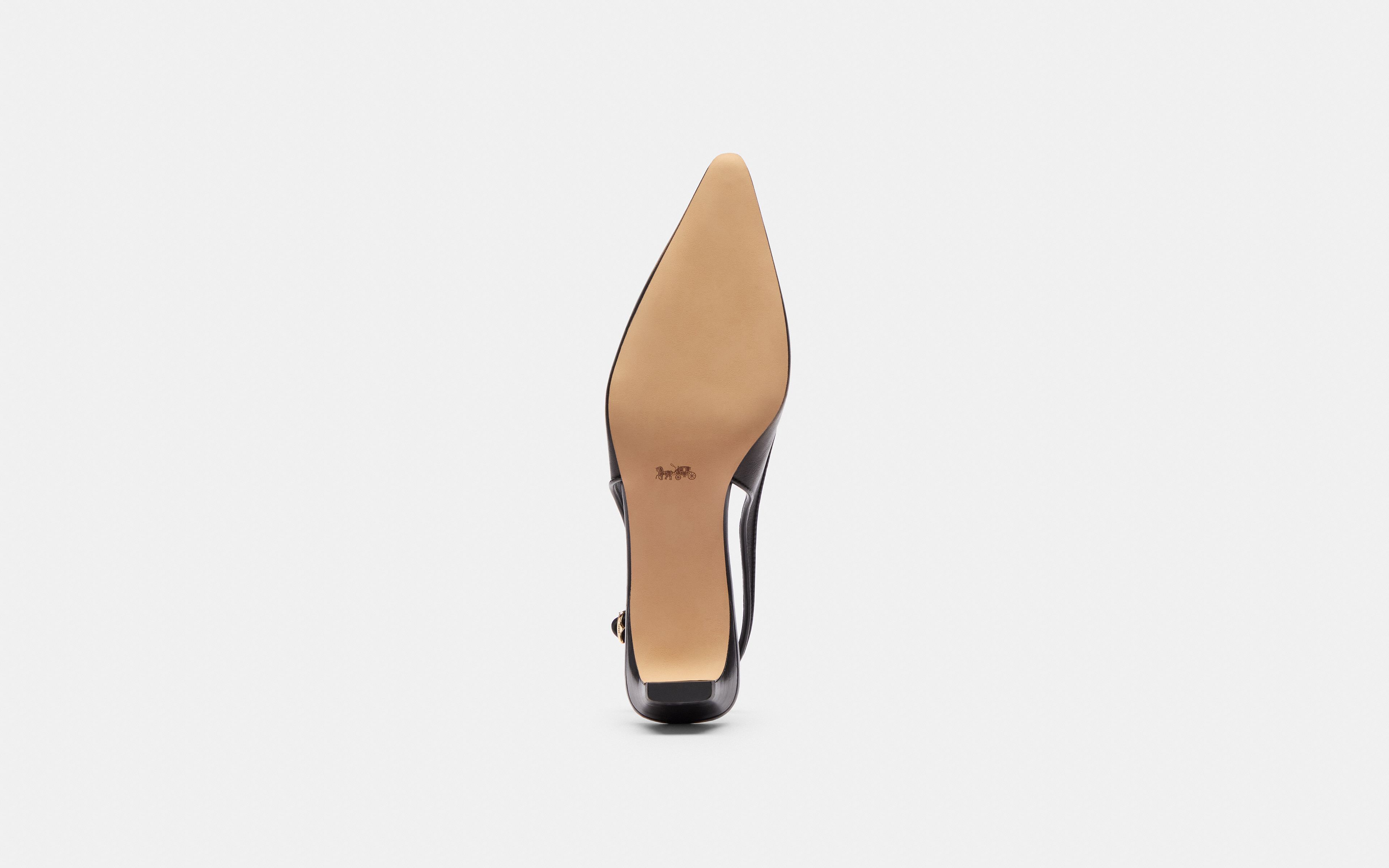 Bow Slingback Heel Loved Leather