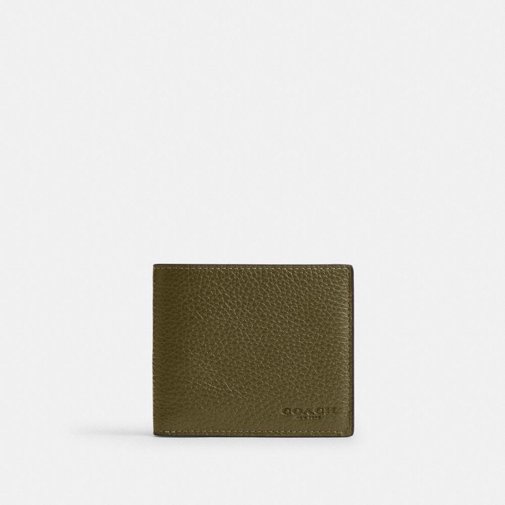 COACH®,Id Billfold Wallet,,Front View