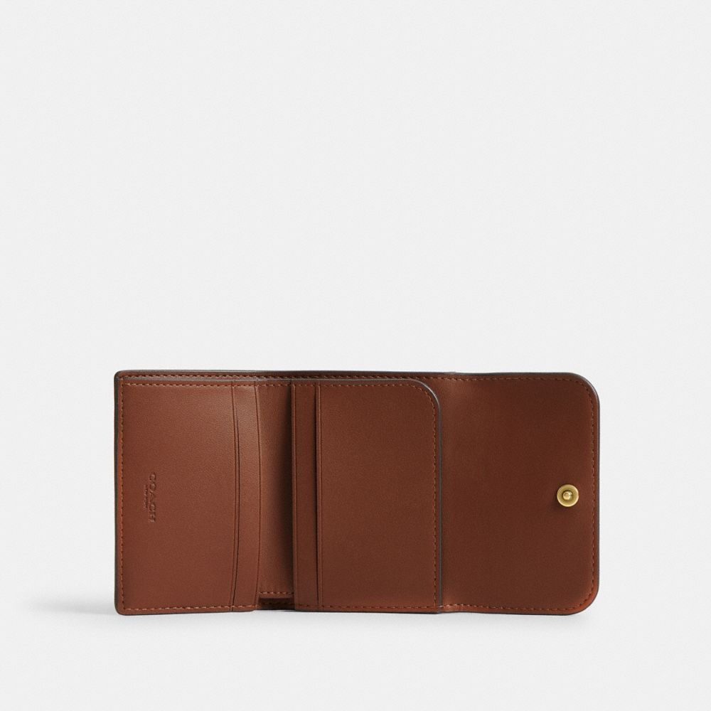 Женские кошельки Coach Essential Card Holder Wallet In Loved Leather — фото 3