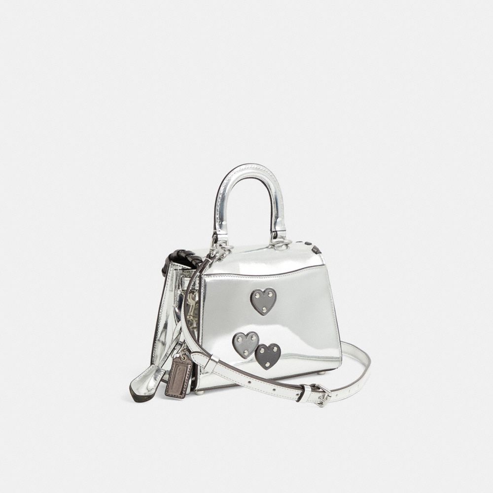 COACH®,Upcrafted Sammy Top Handle Bag 21,,Angle View