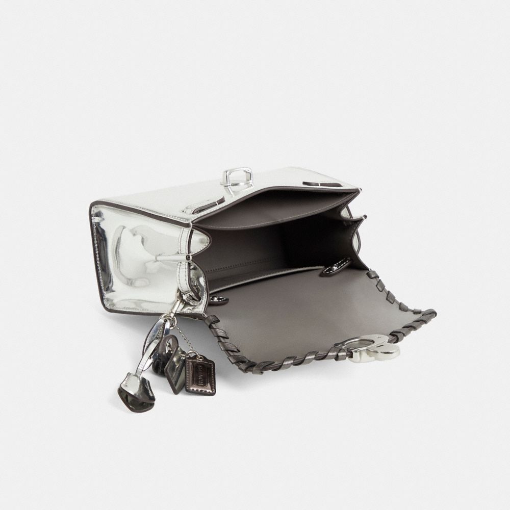 COACH®,Upcrafted Sammy Top Handle Bag 21,,Inside View,Top View