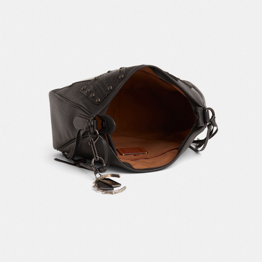 COACH®,Upcrafted Cary Shoulder Bag,,Inside View,Top View