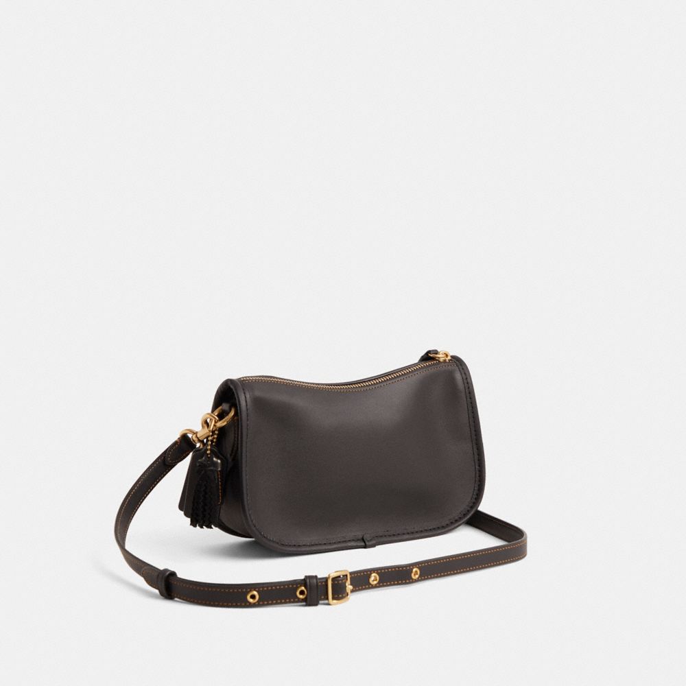 COACH®,Upcrafted Swinger Bag,,Angle View