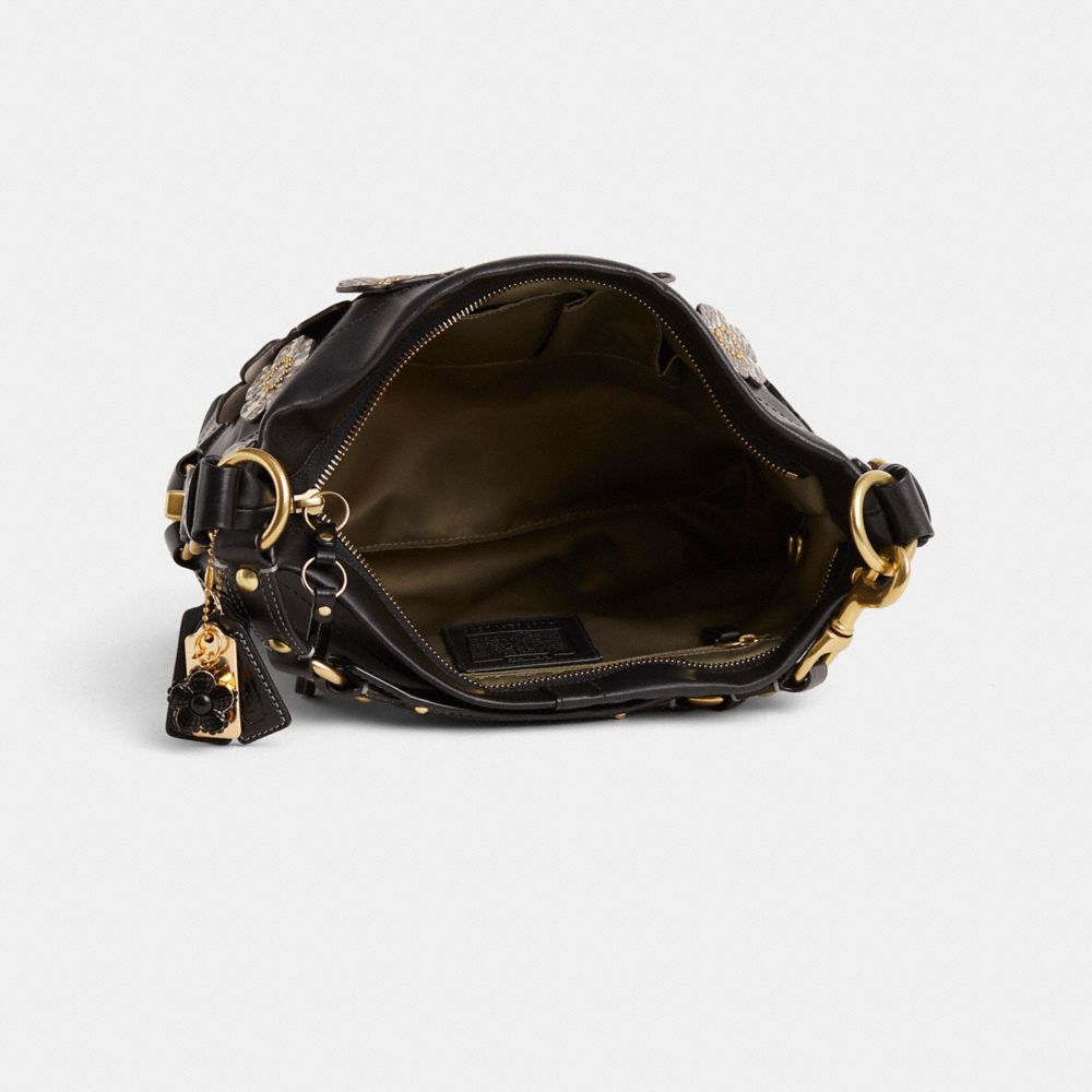 COACH®,Upcrafted Carly Shoulder Bag,,Inside View,Top View