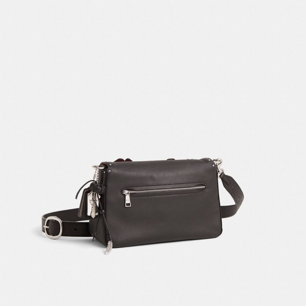 COACH®,Upcrafted Soft Tabby Shoulder Bag With Rivets,,Angle View