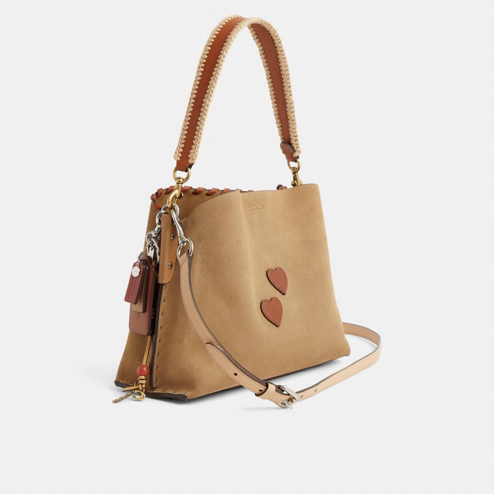 Upcrafted Willow Shoulder Bag With Rivets