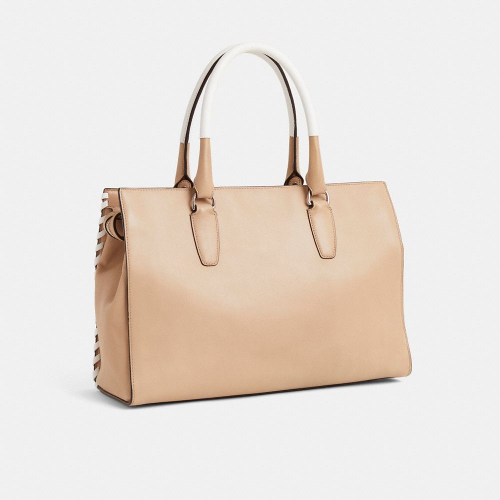 COACH®,Upcrafted Legacy Large Chelsea Carryall,,Angle View