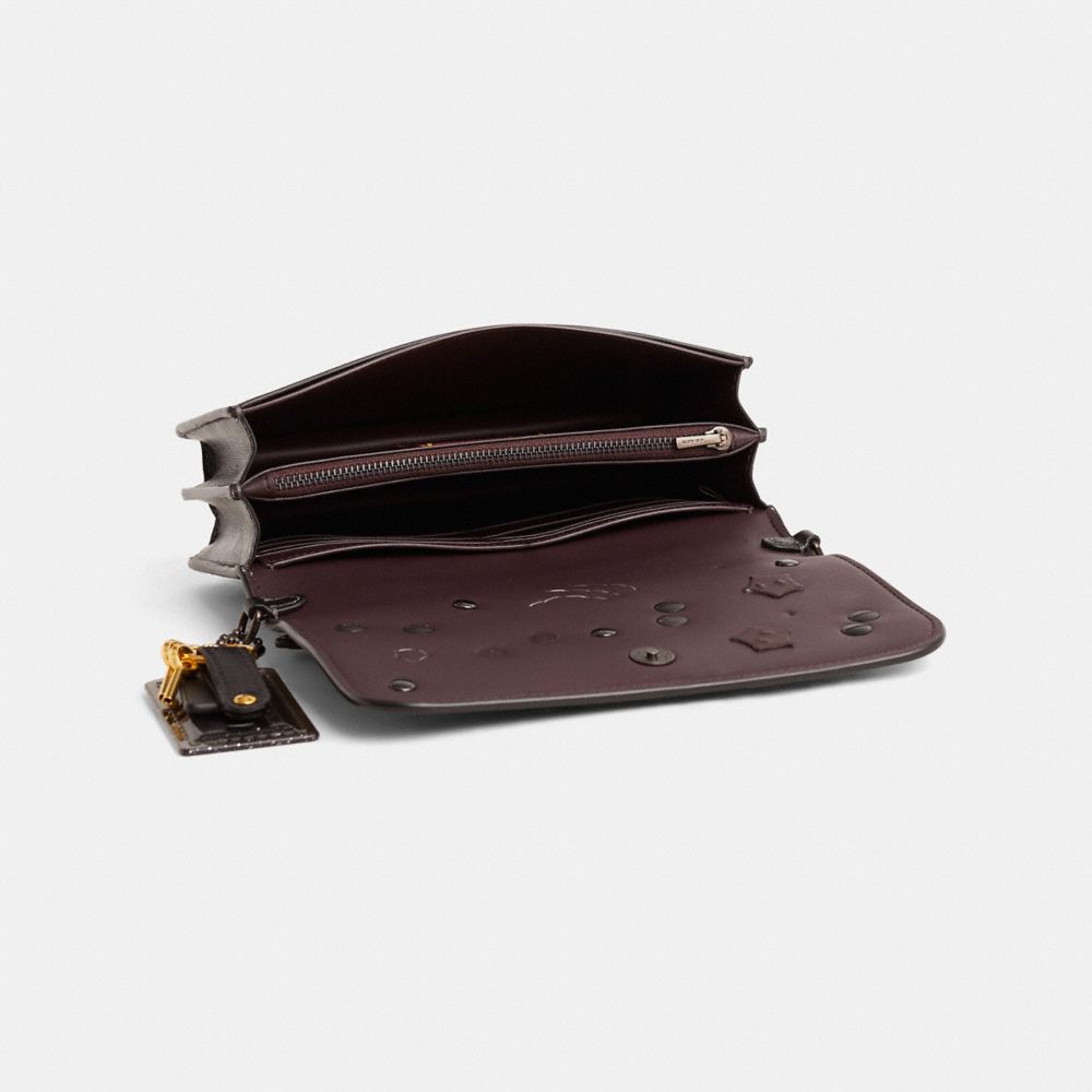 COACH®,Upcrafted Bea Crossbody Bag,,Inside View,Top View