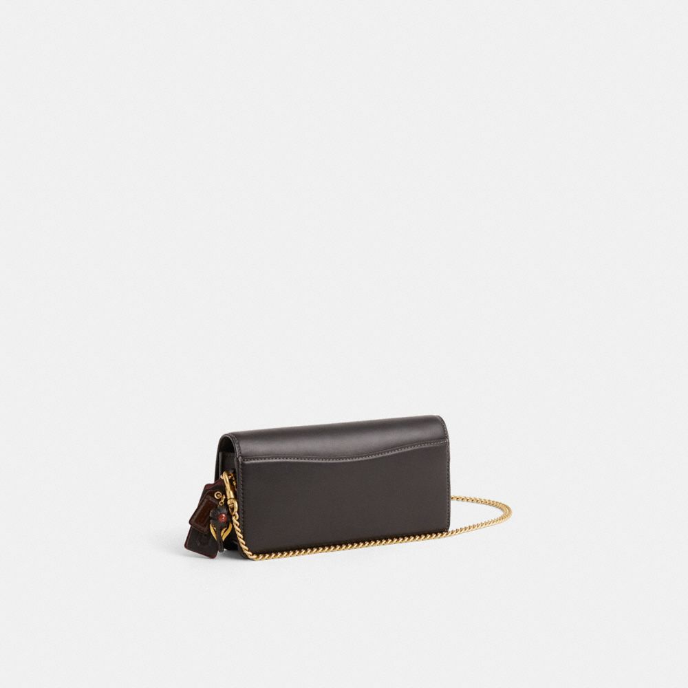 COACH®,Upcrafted Evie Long Wallet With Chain,,Angle View