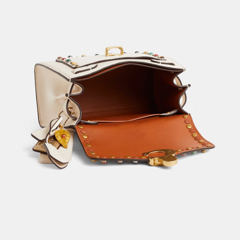 COACH®,Upcrafted Sammy Top Handle Bag 21,,Inside View,Top View