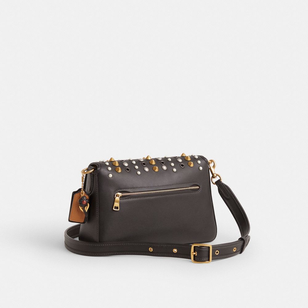 COACH®,Upcrafted Soft Tabby Shoulder Bag,,Angle View