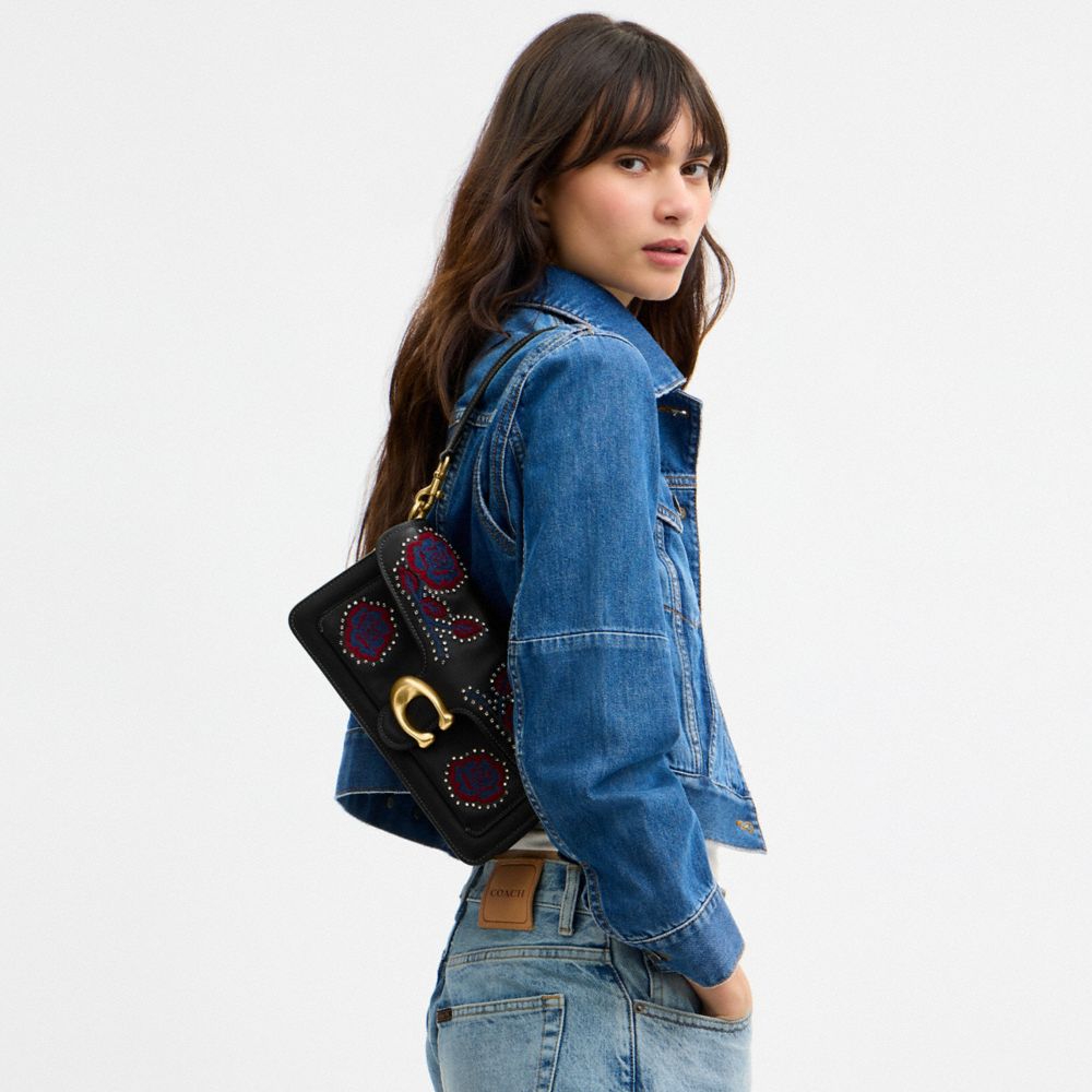 Женские сумки Coach Tabby Shoulder Bag 26 With Embroidered Americana — фото 9