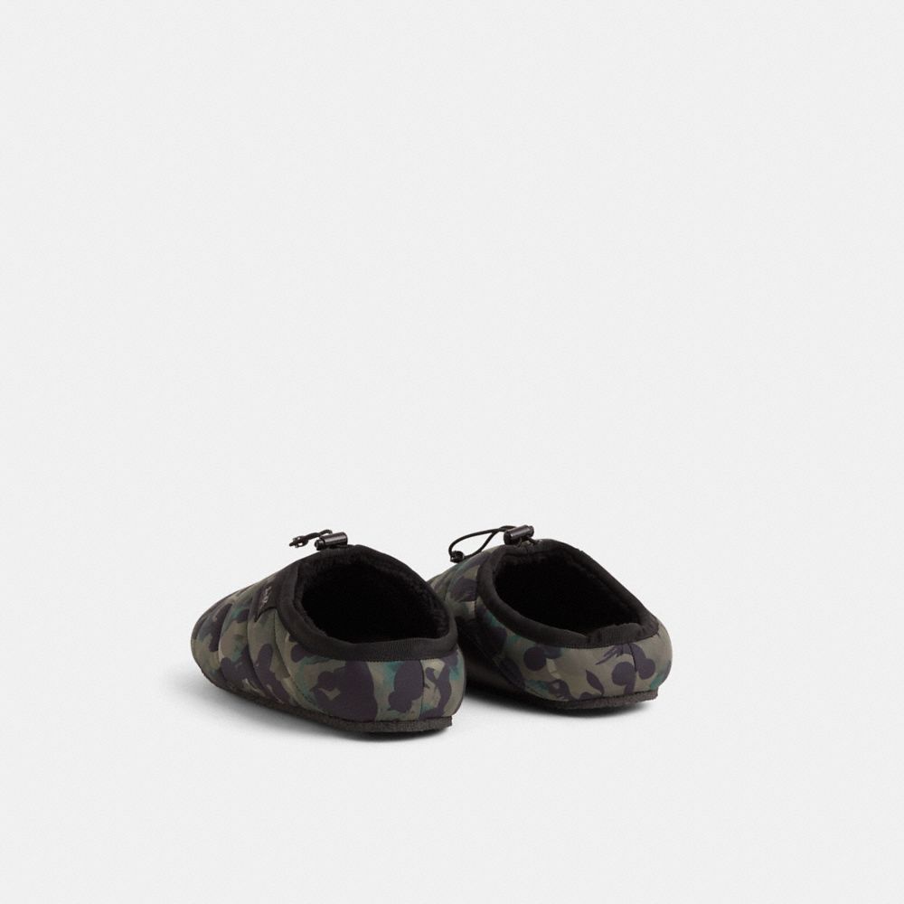 Restored Slipper With Camo Print