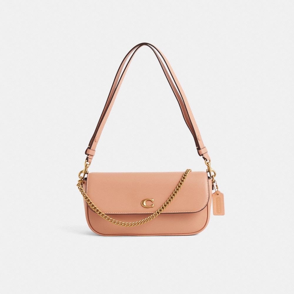 COACH®,Restored Brook Flap Chain Bag,,Front View