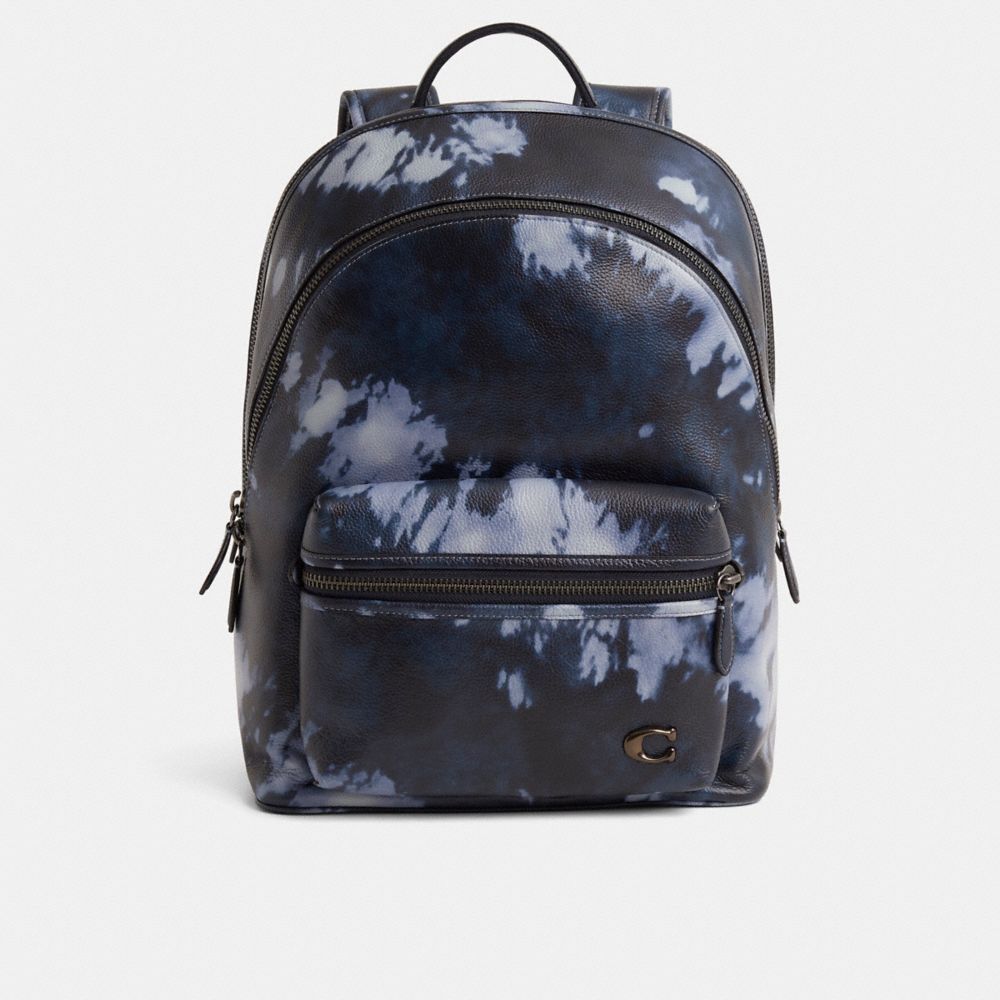 Restored Charter Backpack With Tie-Dye Print