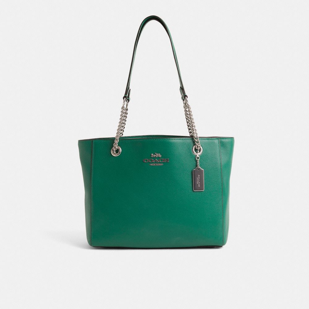 COACH®,Restored Cammie Chain Tote Bag,,Front View
