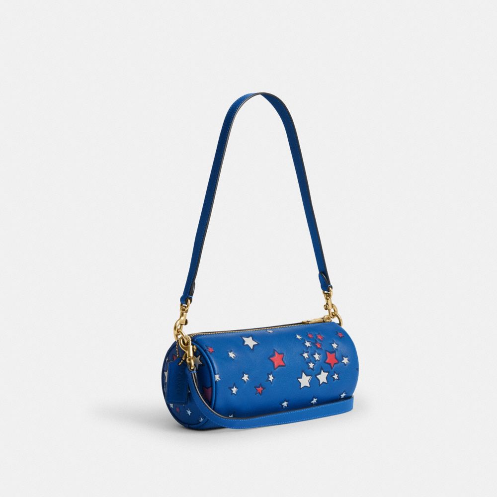 Женские сумки Coach Barrel Bag With Americana Star Print — фото 2