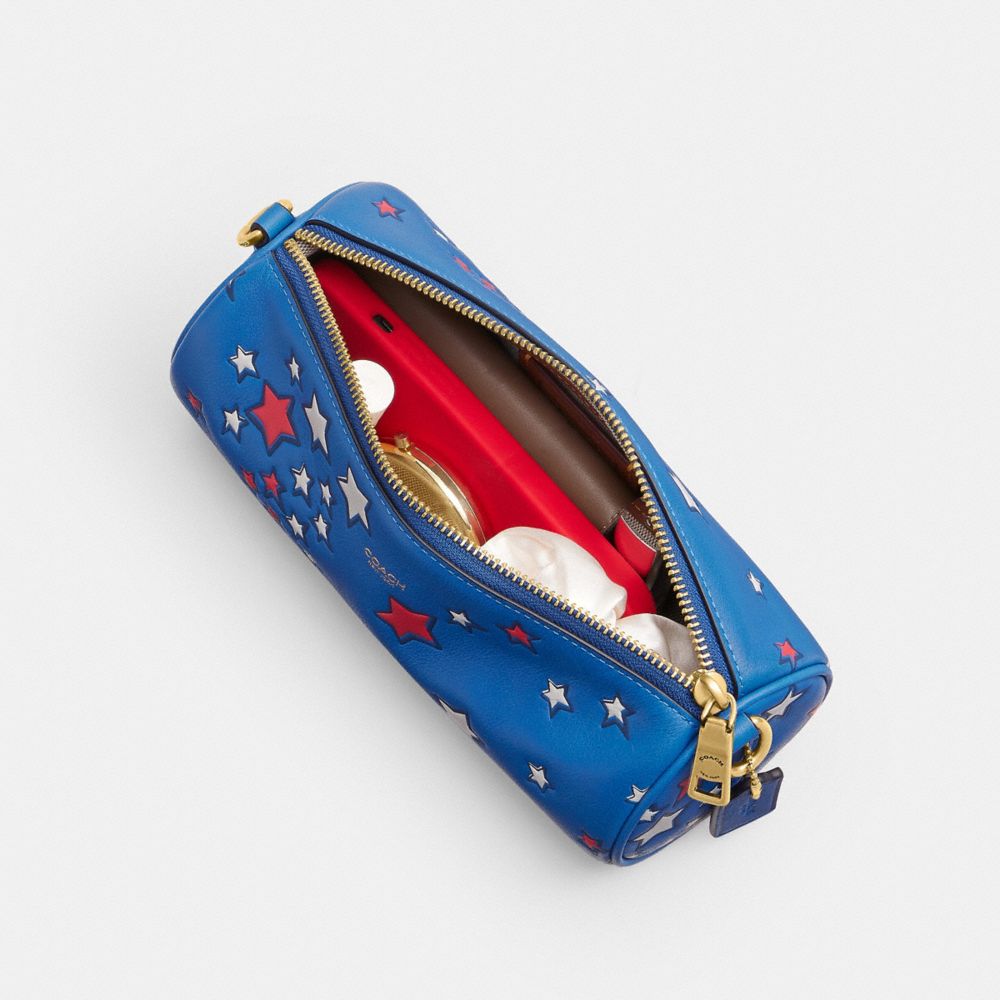 Женские сумки Coach Barrel Bag With Americana Star Print — фото 4