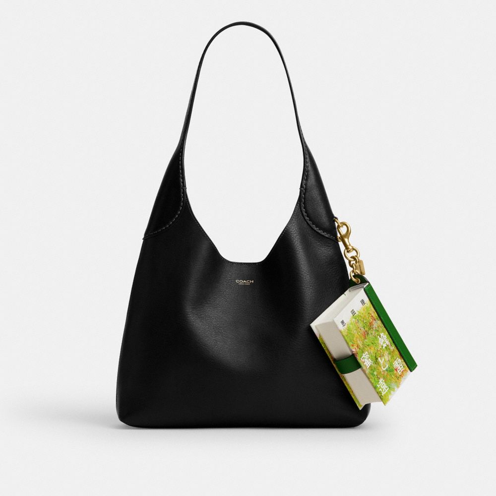 COACH®,Honeybees And Distant Thunder By Riku Onda Book Bag Charm,,Angle View