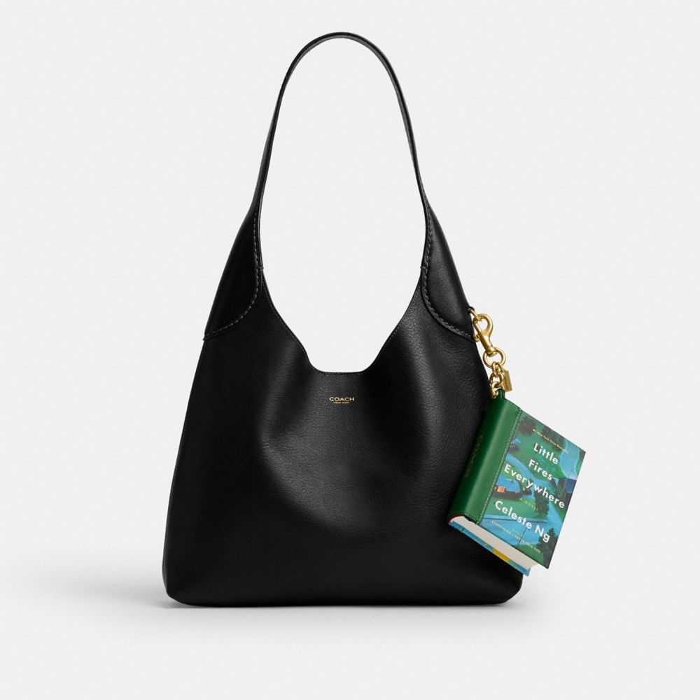 COACH®,Little Fires Everywhere By Celeste Ng Book Bag Charm,,Angle View