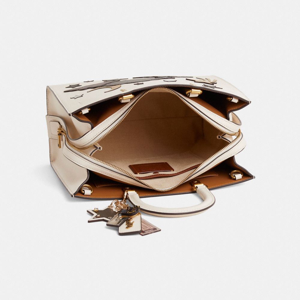 COACH®,Upcrafted Rogue Bag,,Inside View,Top View