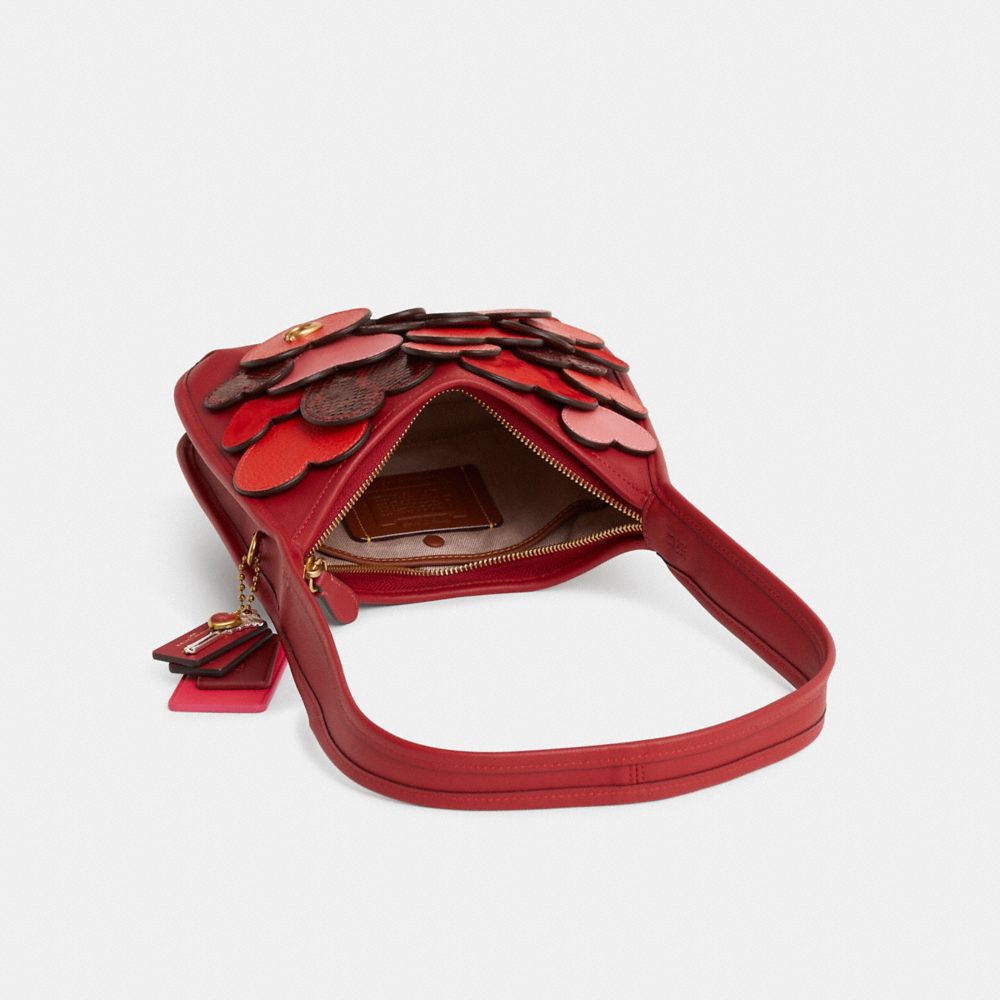 COACH®,Upcrafted Curve Zip Bag,,Inside View,Top View