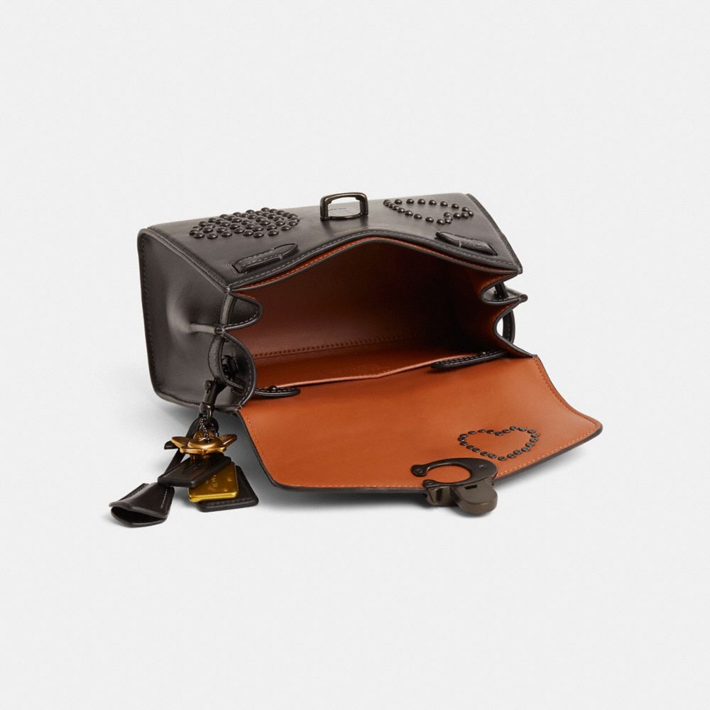 COACH®,Upcrafted Sammy Top Handle Bag 21,,Inside View,Top View