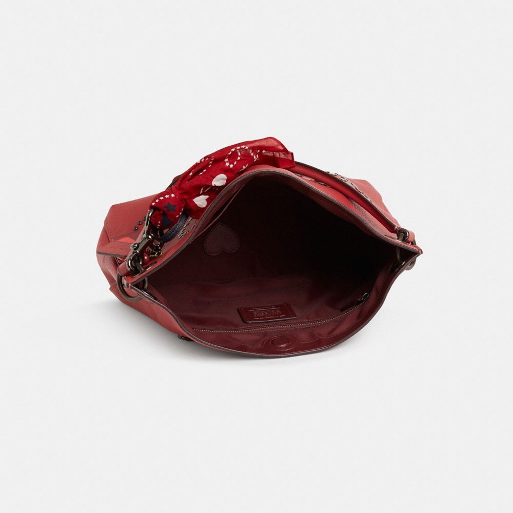 COACH®,Upcrafted Clarkson Hobo,,Inside View,Top View