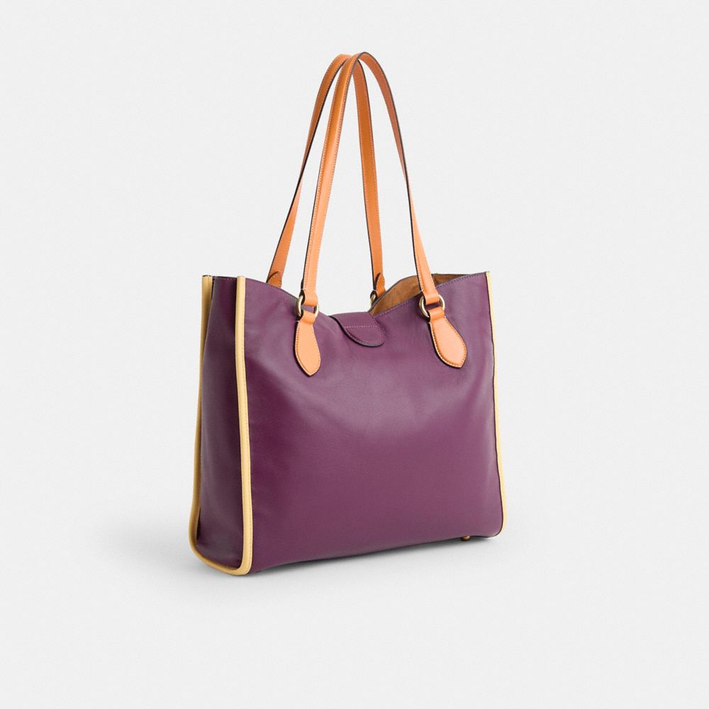 COACH®,Upcrafted Theo Tote Bag,,Angle View