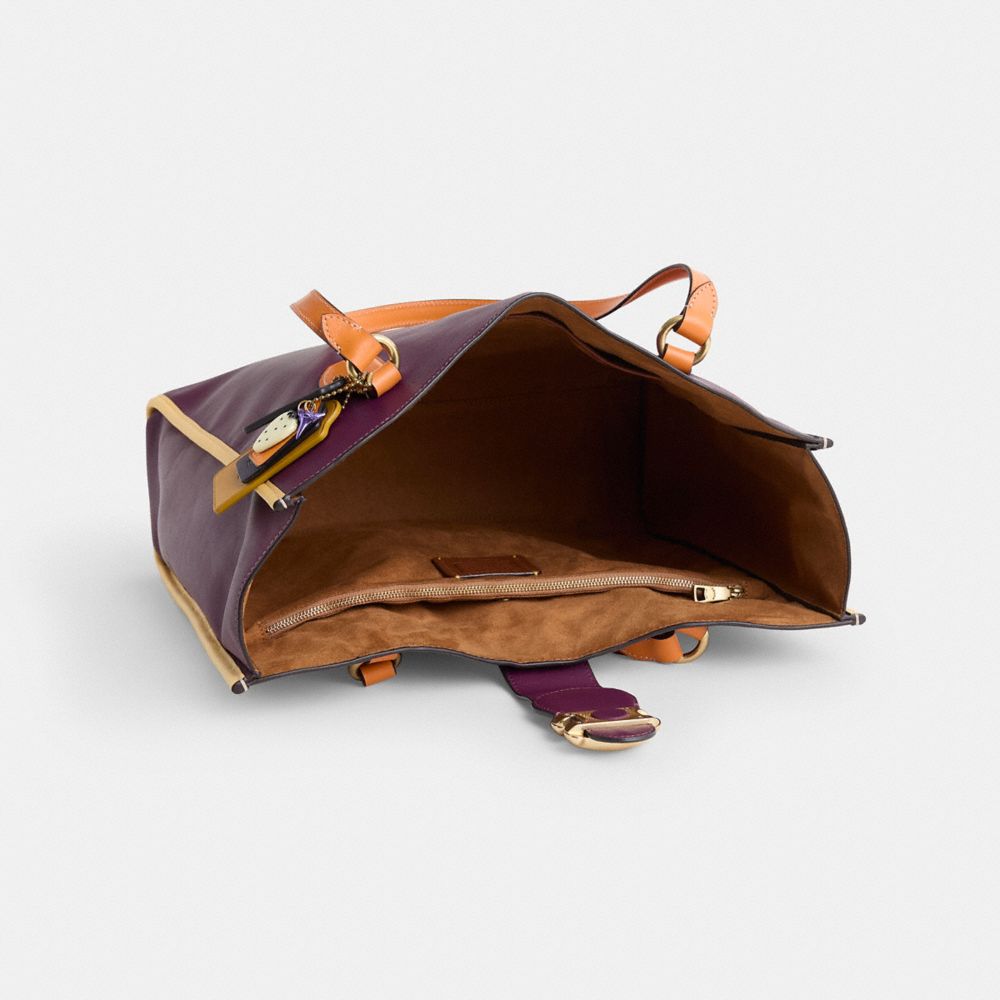 COACH®,Upcrafted Theo Tote Bag,,Inside View,Top View