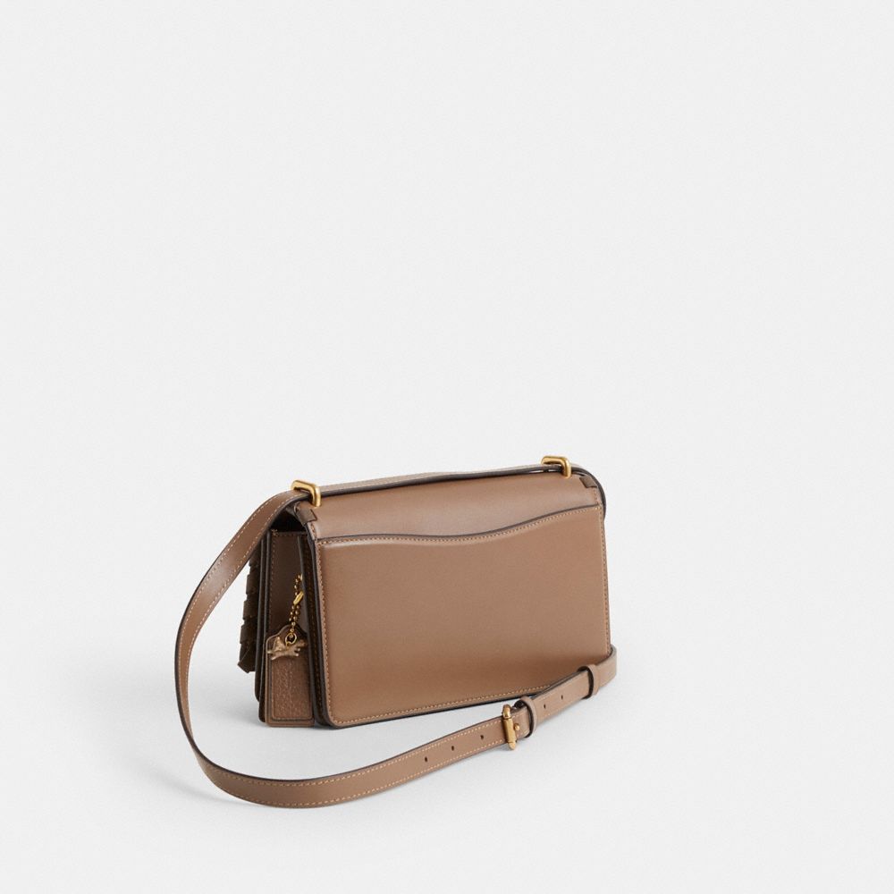 COACH®,Upcrafted Bandit Shoulder Bag,,Angle View