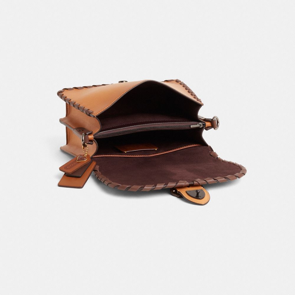 COACH®,Upcrafted Beat Shoulder Bag,,Inside View,Top View