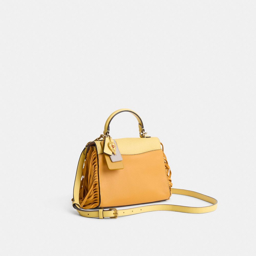 COACH®,Upcrafted Tabby Top Handle Bag 20,,Angle View