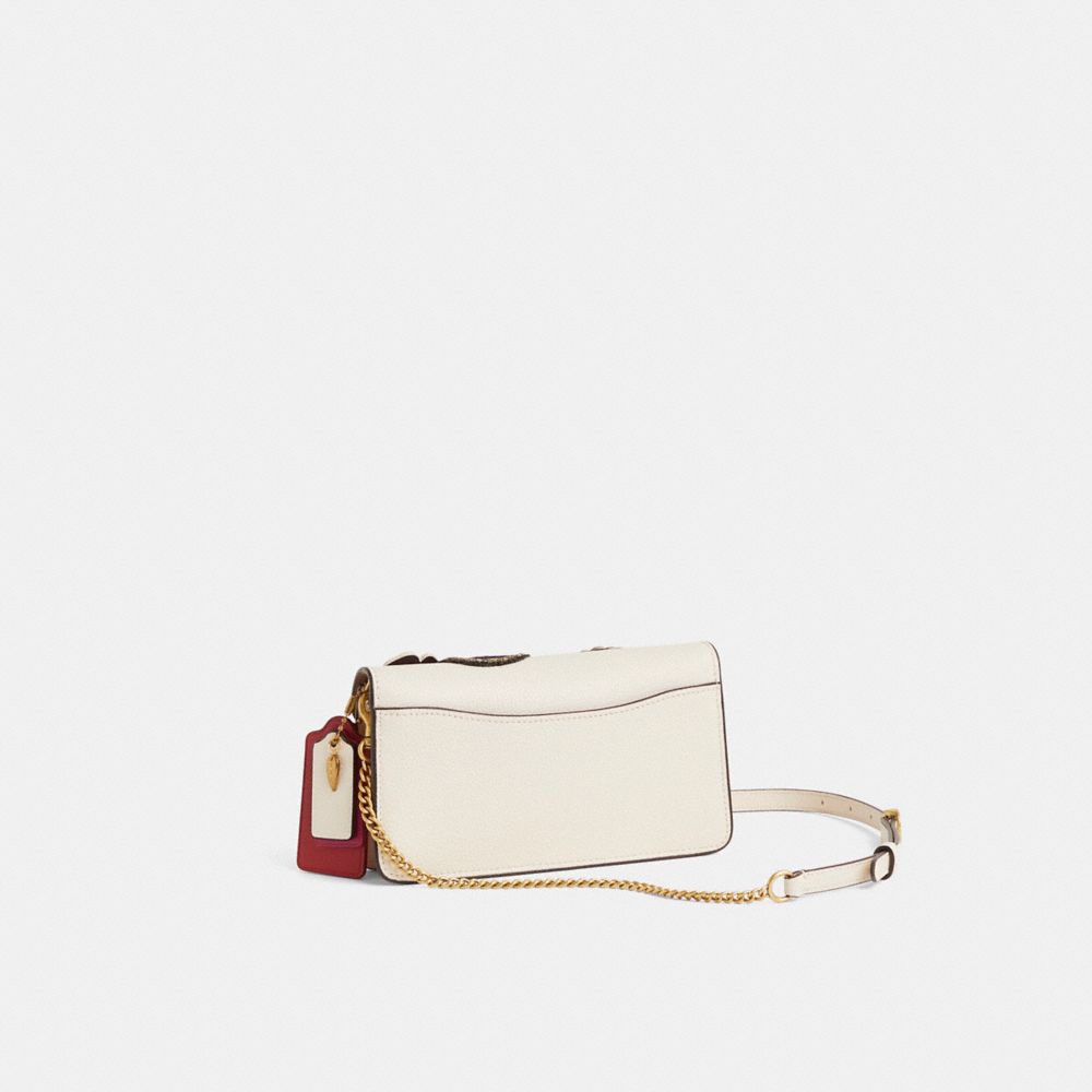 COACH®,Upcrafted Tabby Chain Clutch,,Angle View