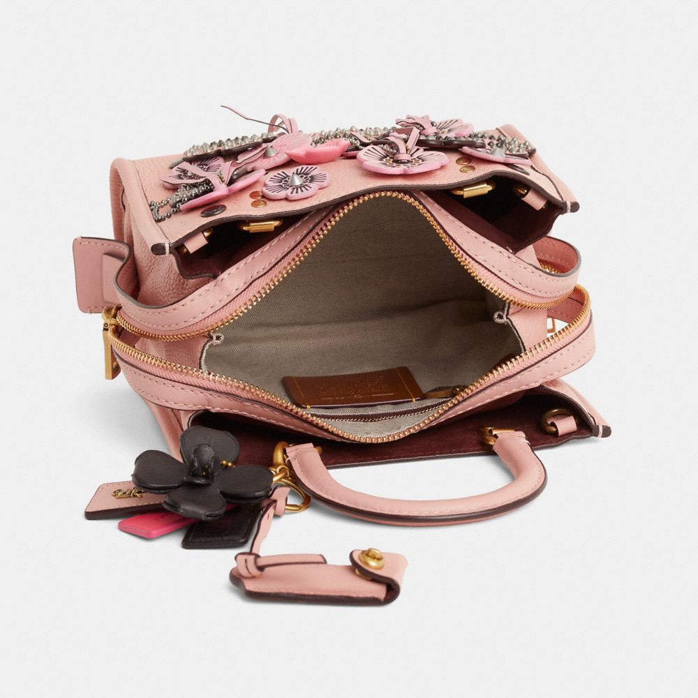 COACH®,Upcrafted Rogue Bag 25,,Inside View,Top View