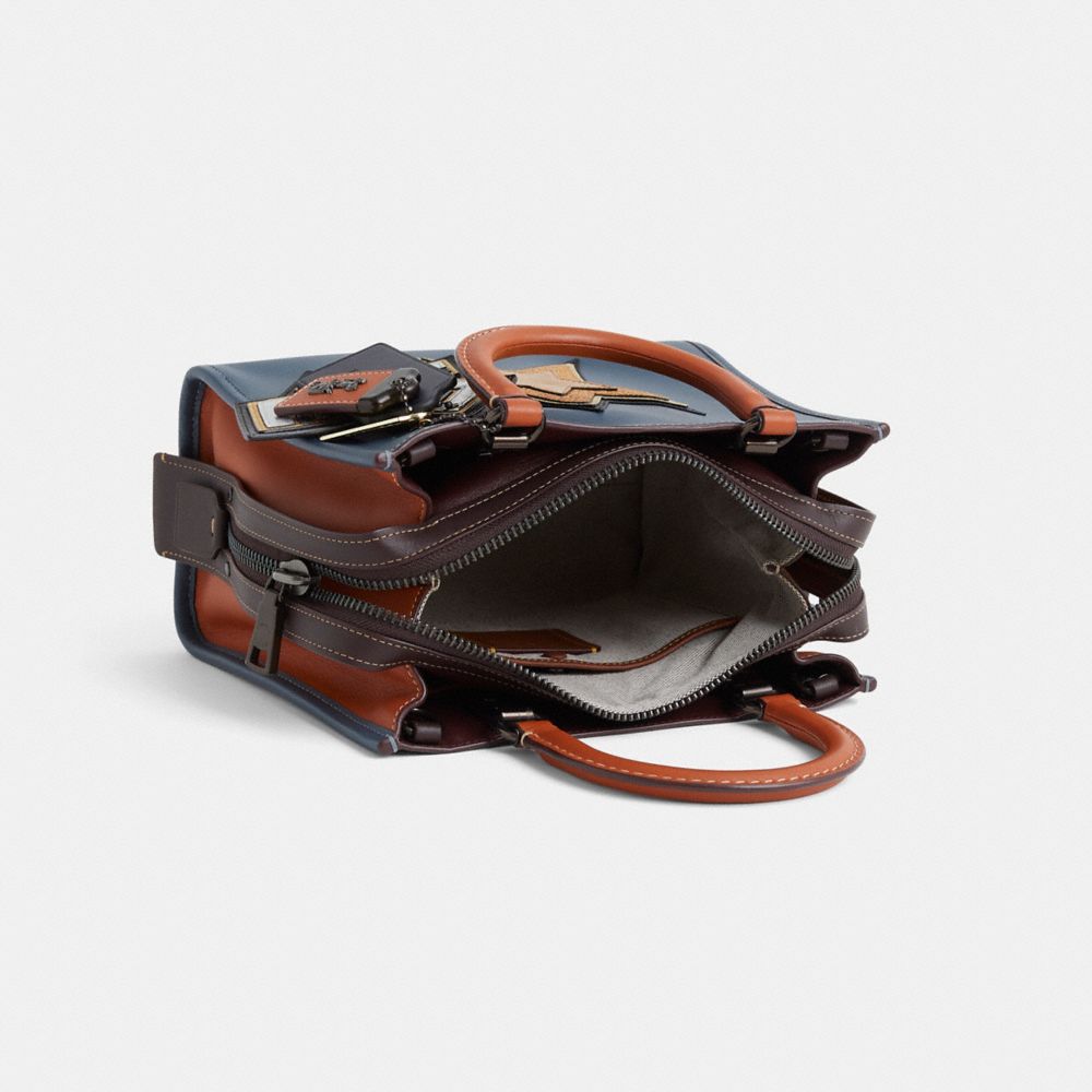 COACH®,Upcrafted Rogue Bag 25,,Inside View,Top View