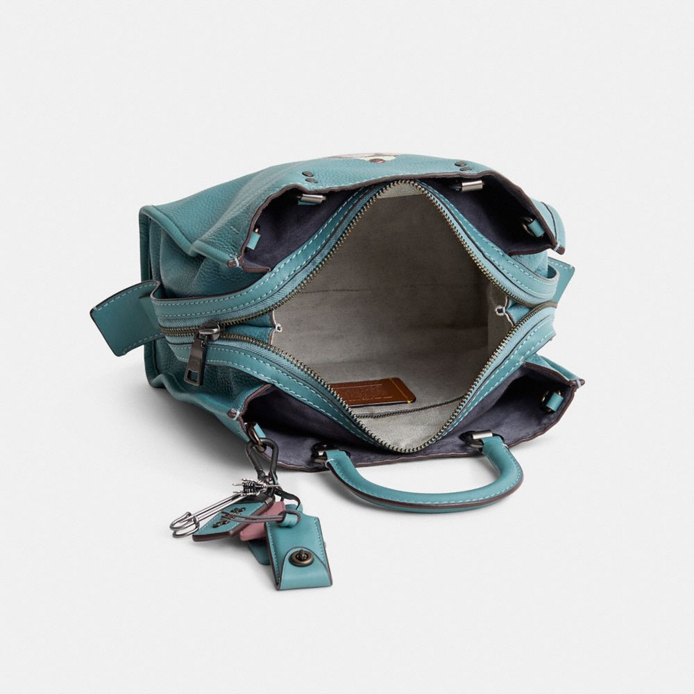COACH®,Upcrafted Rogue Bag,,Inside View,Top View