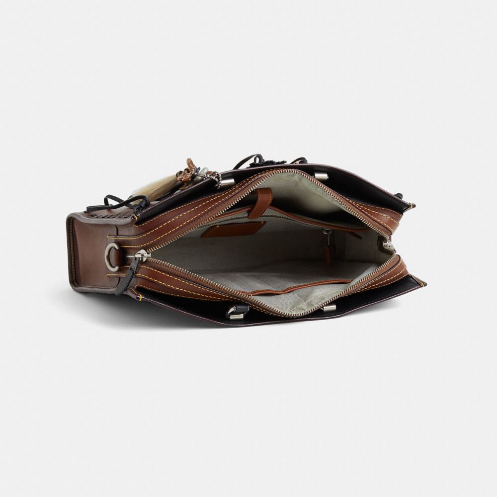 COACH®,Upcrafted Rogue Brief,,Inside View,Top View