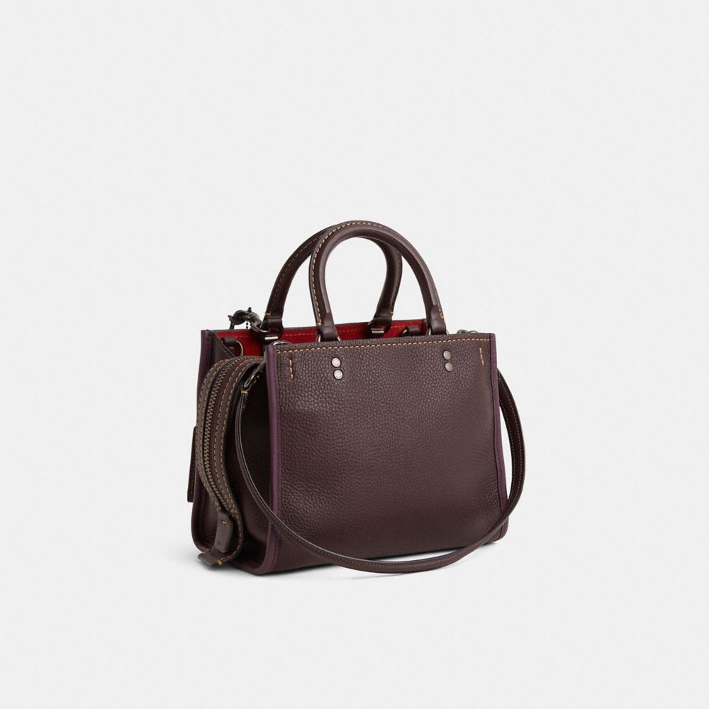 COACH®,Upcrafted Rogue Bag 25,,Angle View