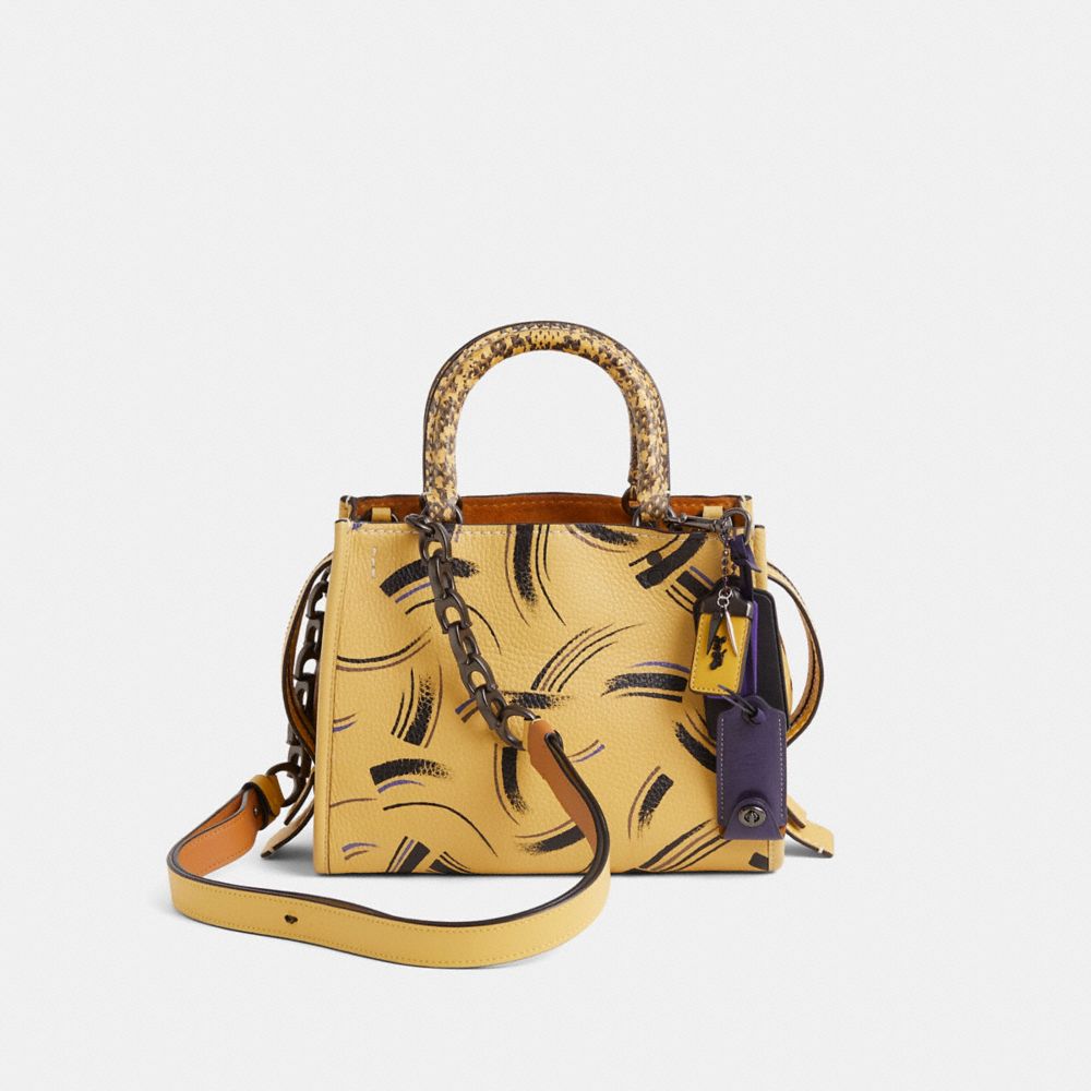 Upcrafted Rogue Bag 25 With Snakeskin Detail