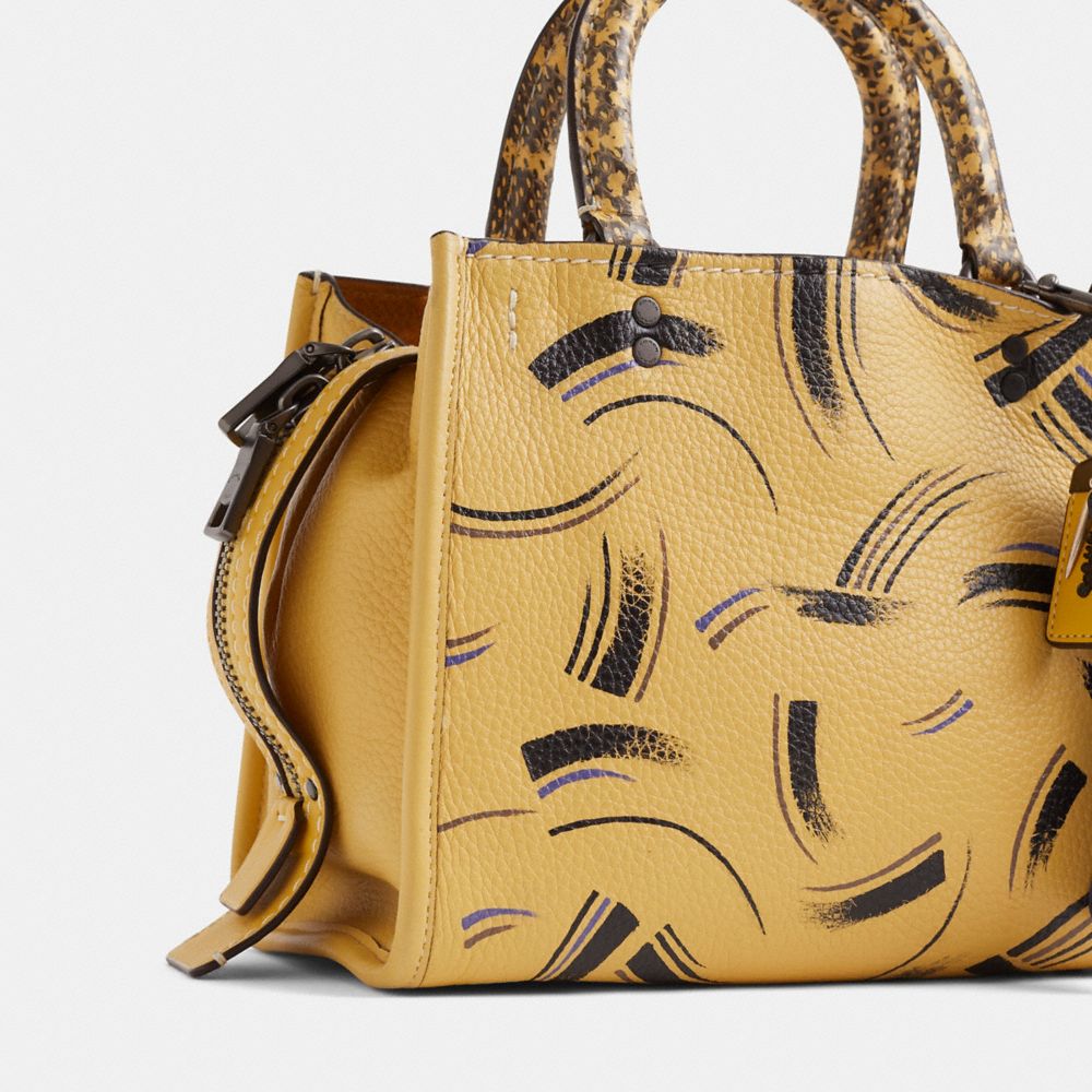 Upcrafted Rogue Bag 25 With Snakeskin Detail