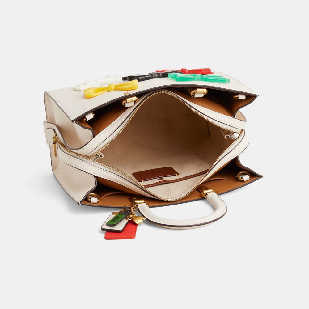 COACH®,Laiton/Craie,Inside View,Top View